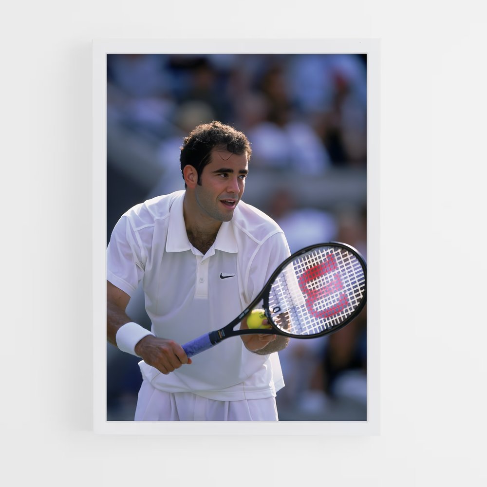 Poster Pete sampras – affiche Tennis (vue 3)